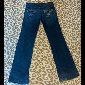 7 for All Mankind Dojo Flare Jeans Size: 29